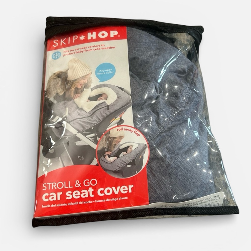 Skip Hop Gray Car Seat Cover